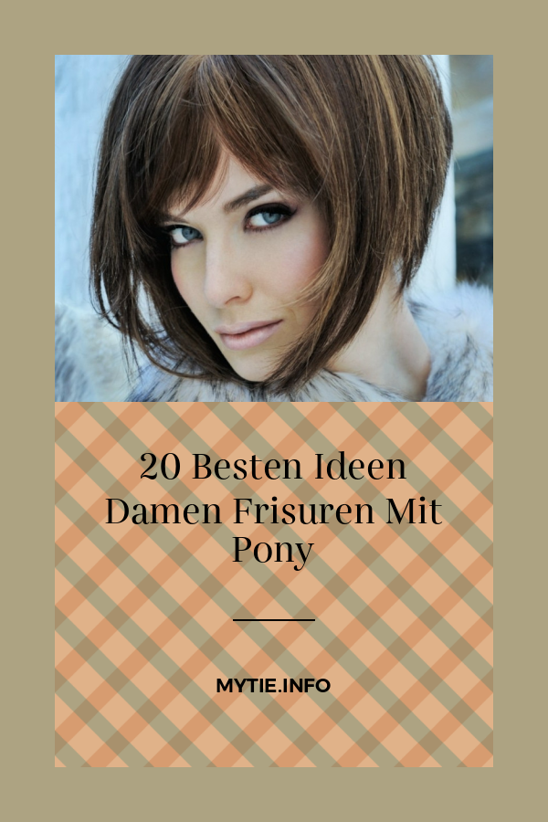 20 Besten Ideen Damen Frisuren Mit Pony